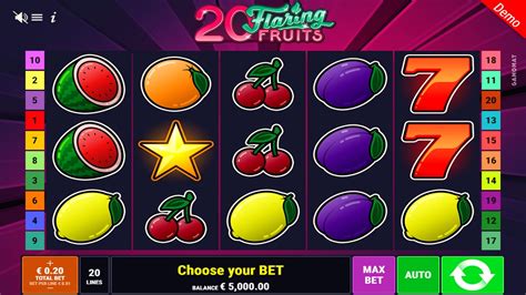 20 Flaring Fruits Slot - Play Online